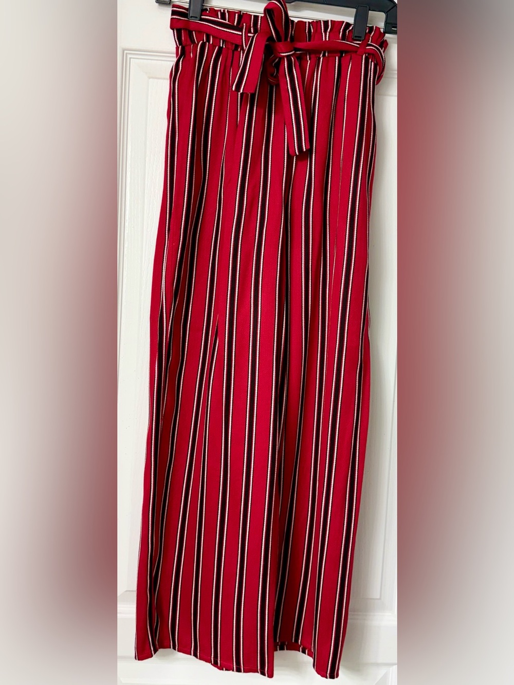 Art Class Red Vertical Stripe Pants NWOT